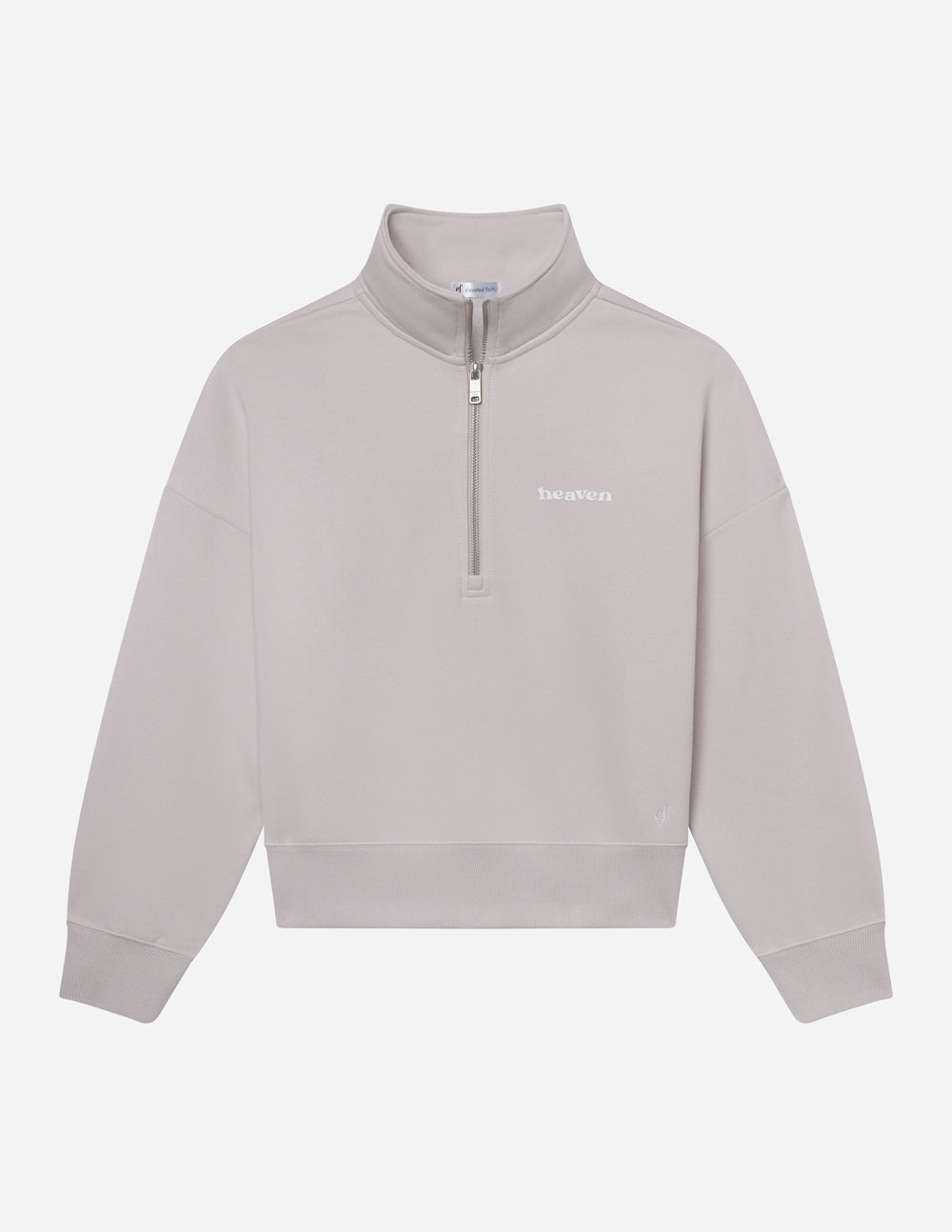 Heaven Women's Lilac Half-Zip Pullover - Elevated Faith