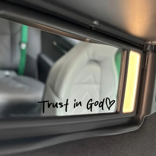 Trust In God Car Decal/ Sticker