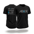ABiDE Midnight Black Shadow Gray Luxury Bamboo Tee