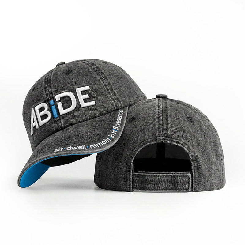 ABiDE (Sit - Dwell - Remain) - Gray "Dad" Hat