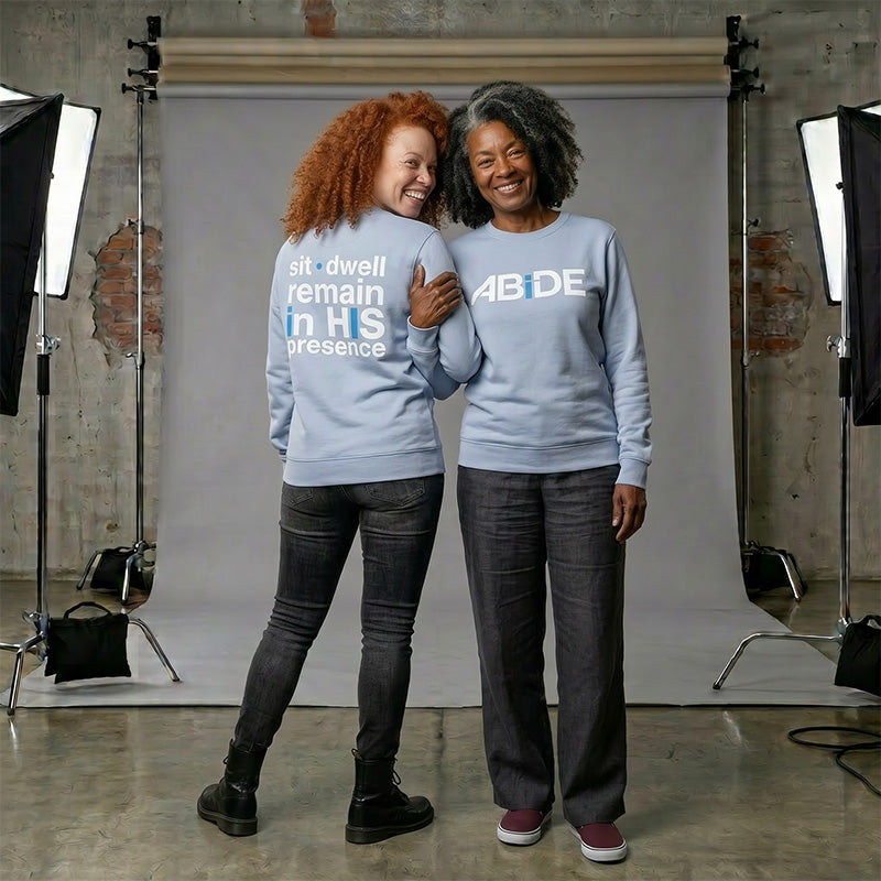 ABiDE Woman's Powder Blue Relax Crew