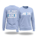 ABiDE Woman's Powder Blue Relax Crew