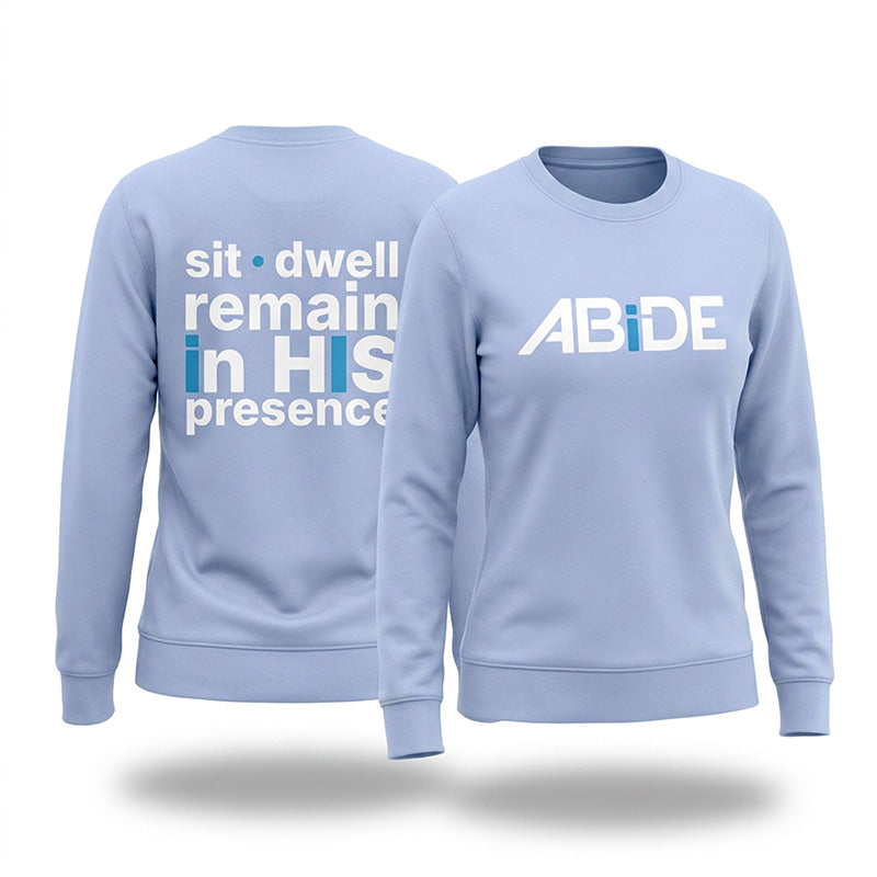 ABiDE Woman's Powder Blue Relax Crew