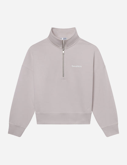Heaven Women's Lilac Half-Zip Pullover - Elevated Faith