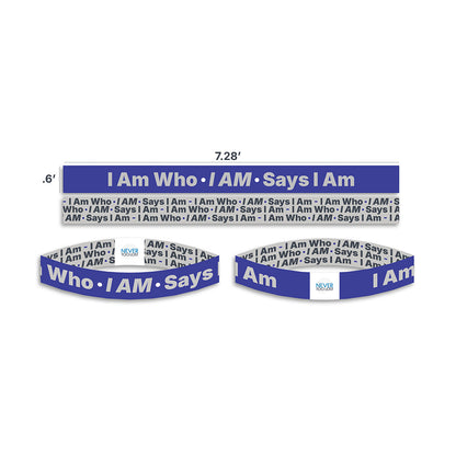 I Am who I AM says I Am Wristband Specifications