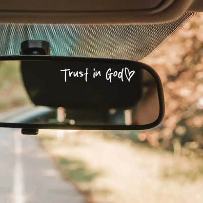 Trust In God Car Decal/ Sticker