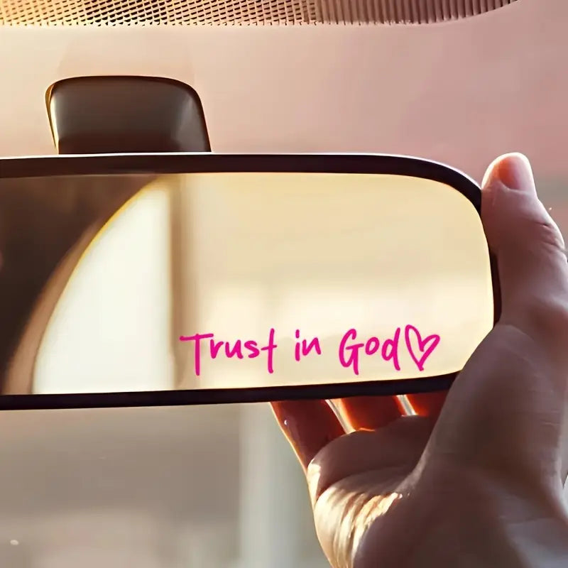 Trust In God Car Decal/ Sticker