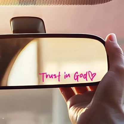 Trust In God Car Decal/ Sticker